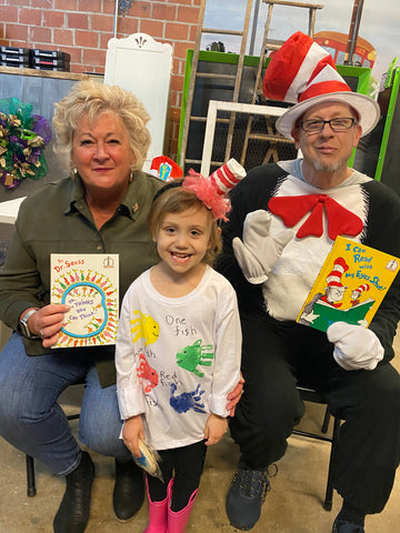 National Dr Seuss Read Across America Week in Downtown Lakeview