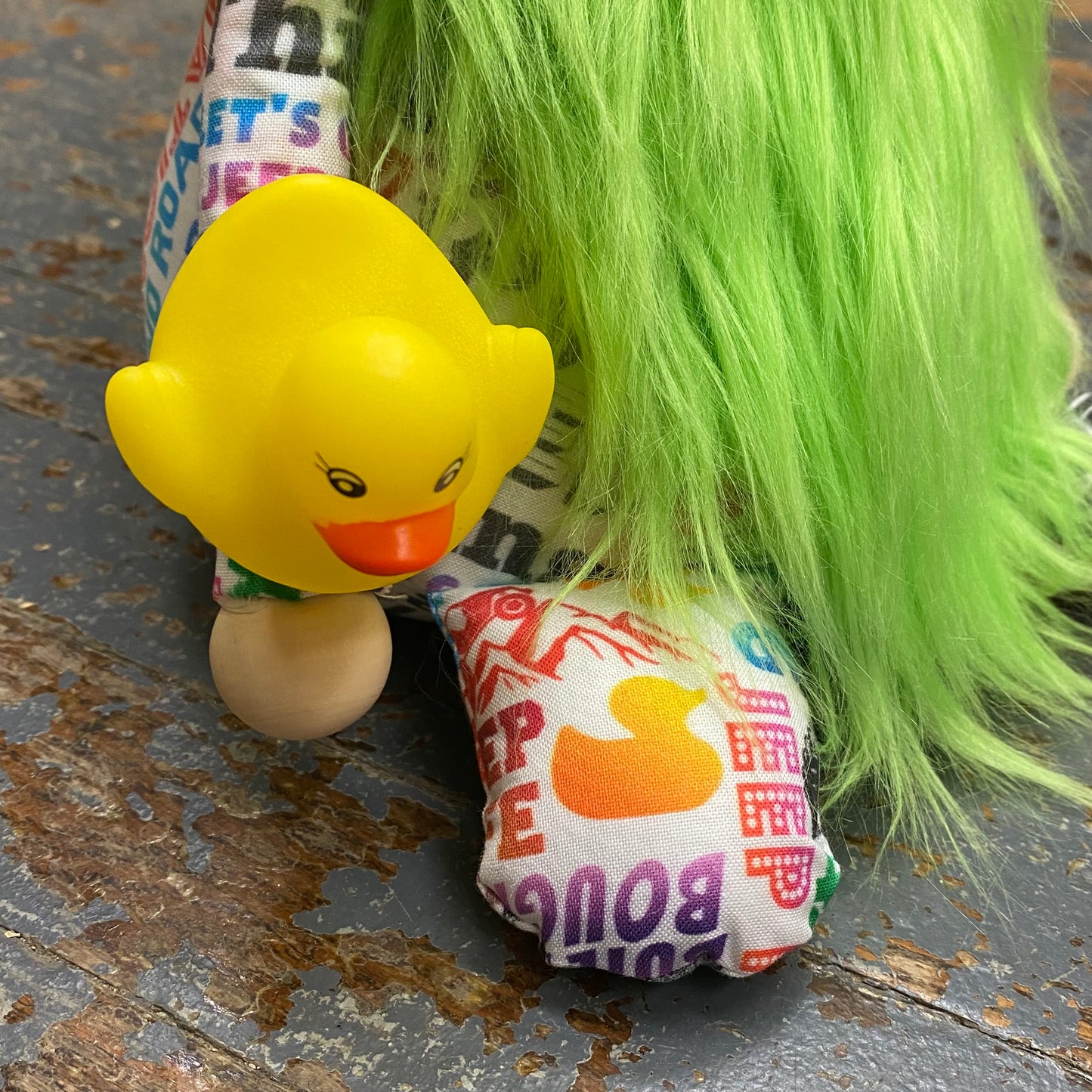 Gnome Holiday Jeep Duck Green