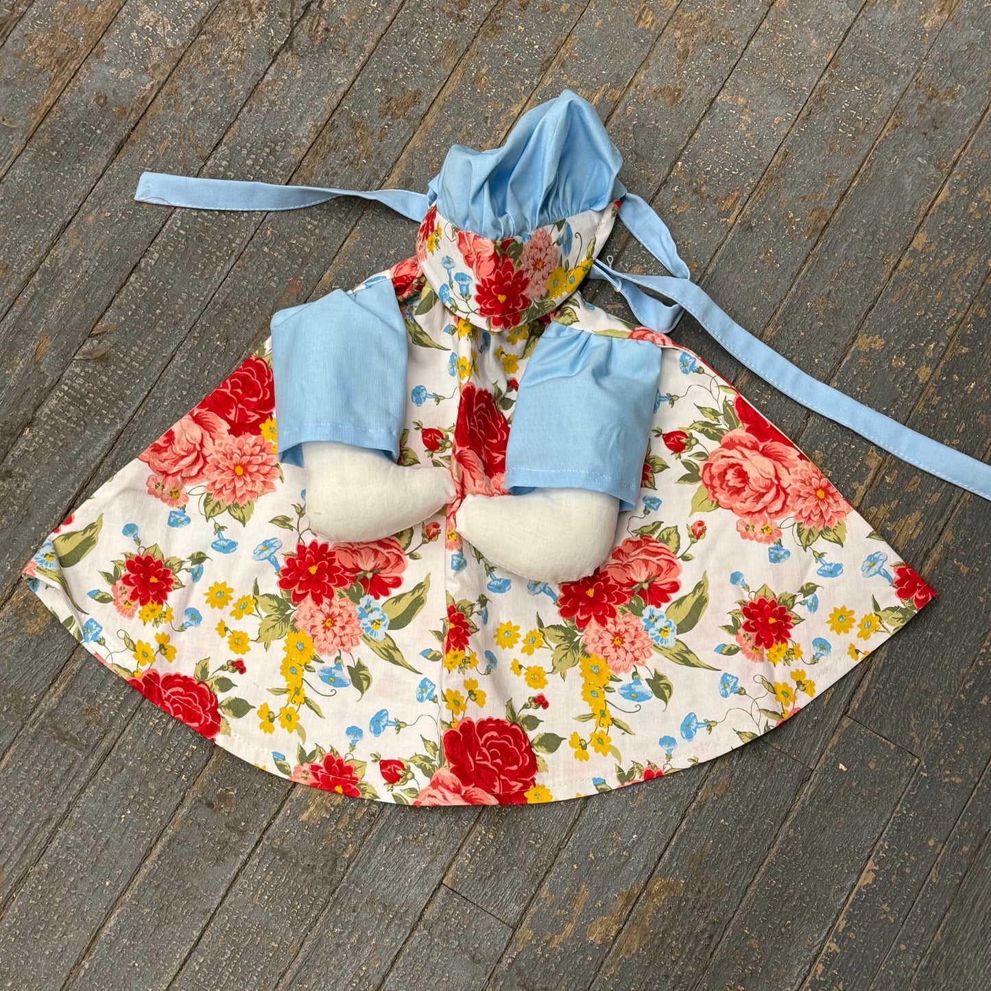 Goose Clothes Complete Holiday Goose Outfit Floral Dress and Hat Costume