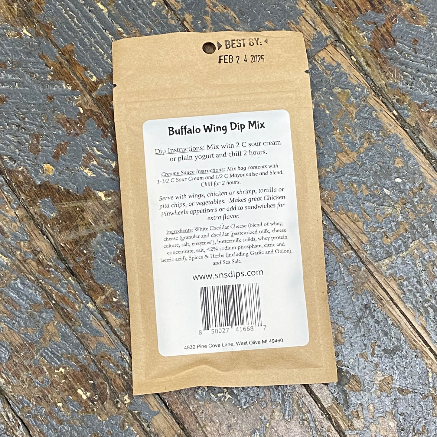 Small Batch Buffalo Wing Dip