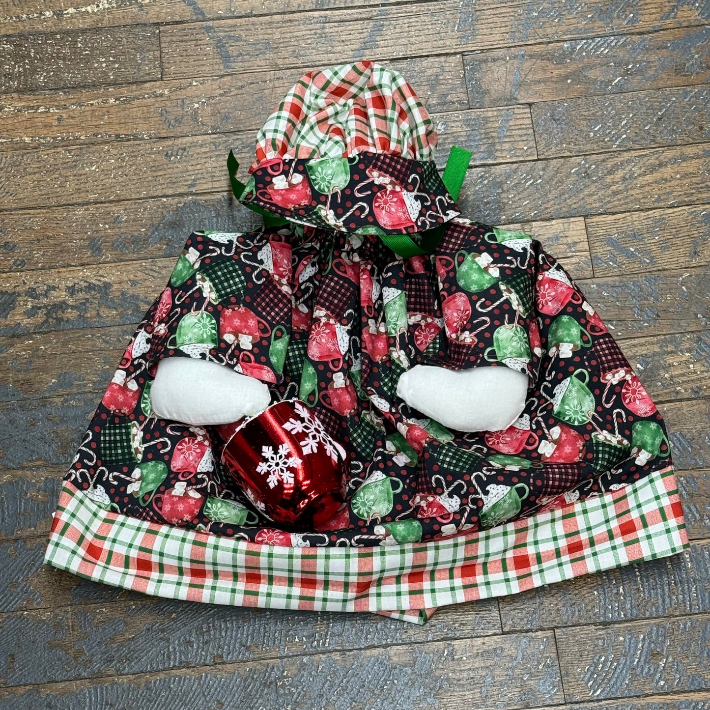 Goose Clothes Complete Holiday Goose Outfit Hot Chocolate Coffee and Hat Costume