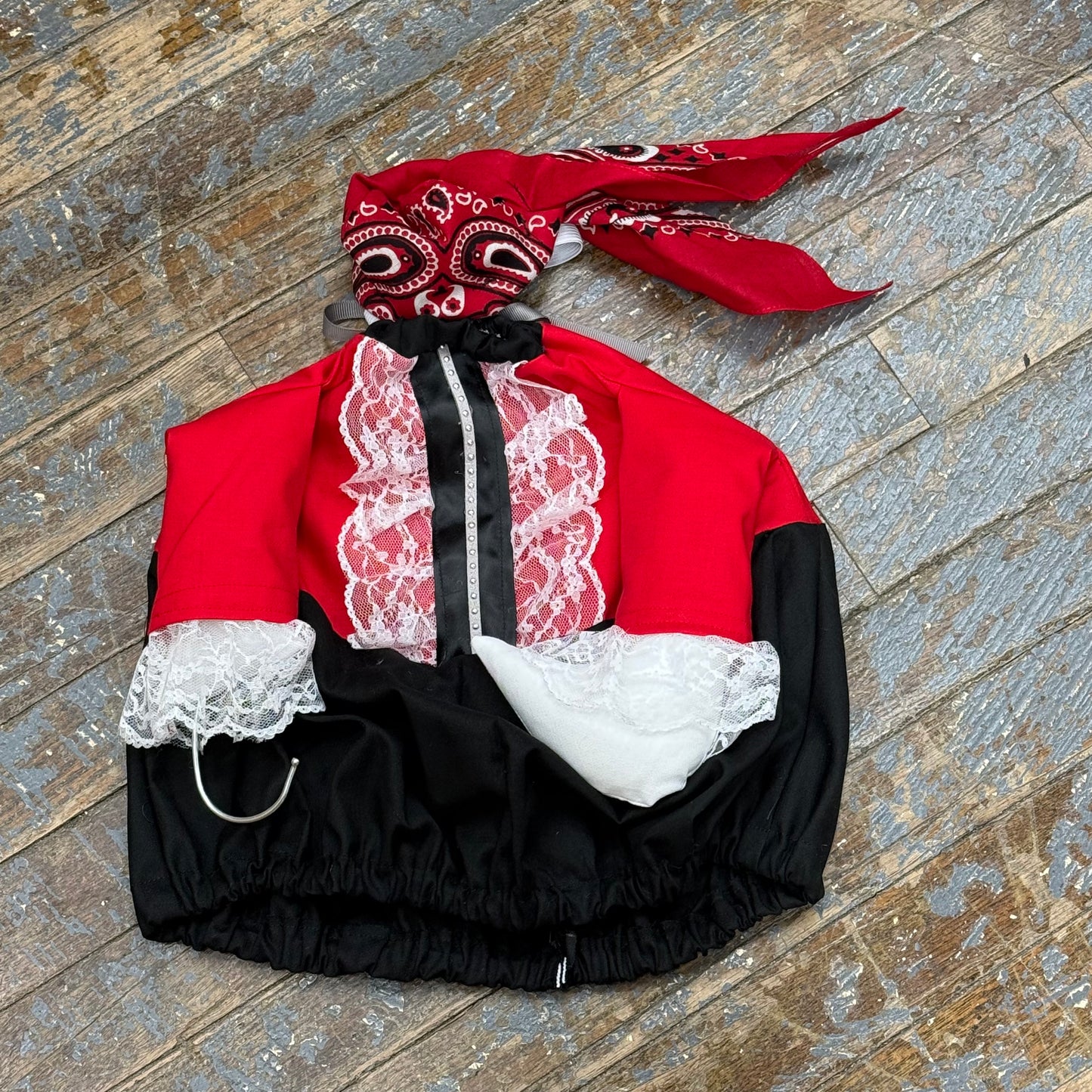 Goose Clothes Complete Holiday Goose Outfit Fall Halloween Pirate Dress and Hat