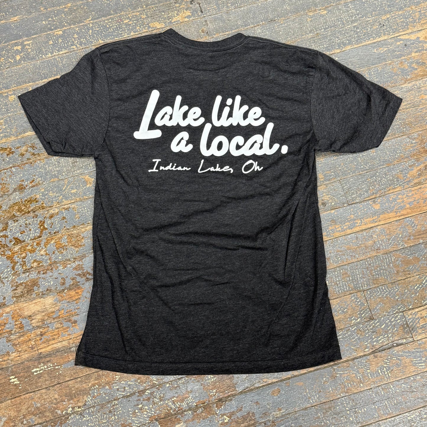 Holders Hideaway Lake Like Local Black Short Sleeve T-Shirt Graphic Designer Tee