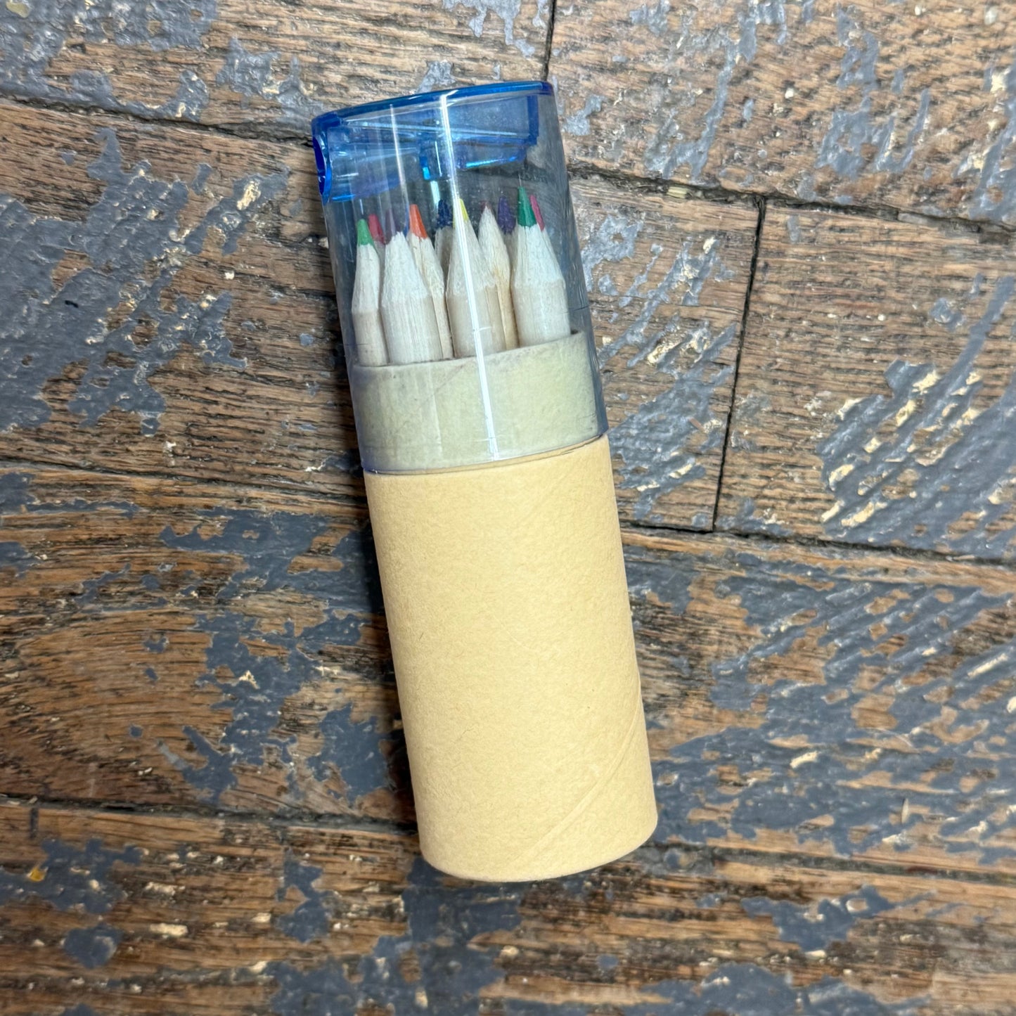 Wooden Challenge Tabletop Travel Coloring Pencils