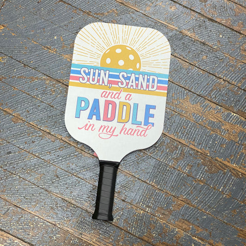 Pickleball Paddle Sun Sand Paddle Hand