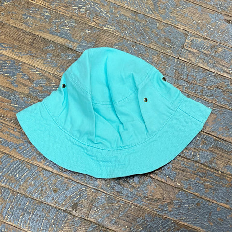 Adult Teen Sun Hat Bucket Hat Ball Cap Aqua Teal