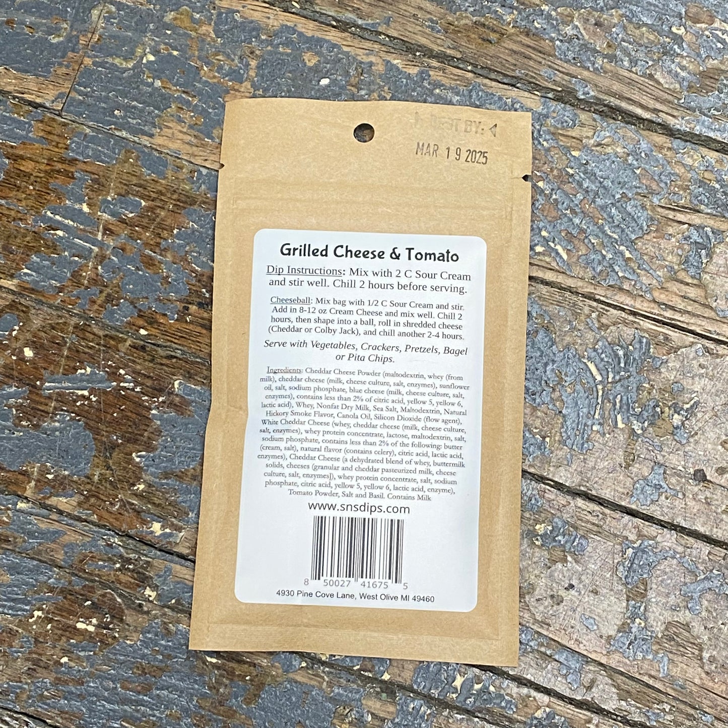 Small Batch Grilled Cheese Tomato Dip