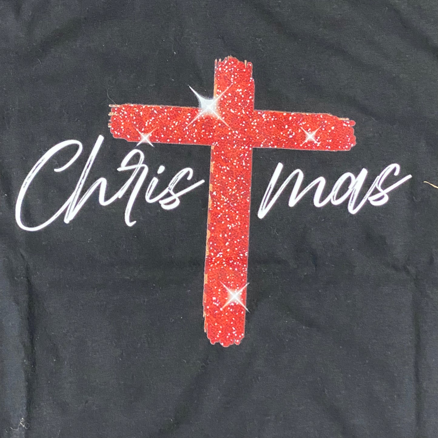 Cross Christ Christmas Graphic Designer Short Sleeve T-Shirt