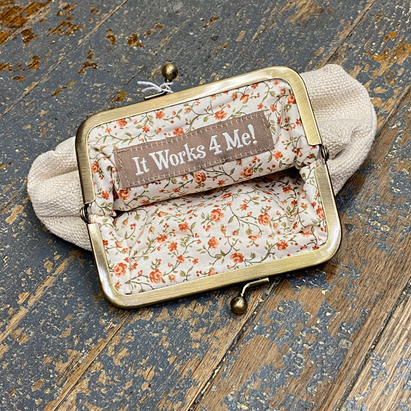 Burlap 2025 clutch purse