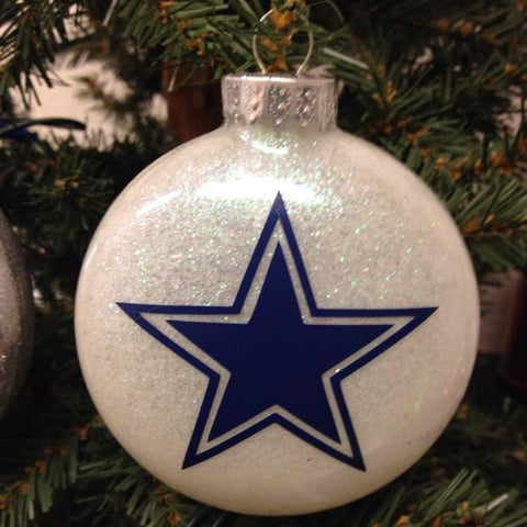 Holiday Christmas Tree Ornament NFL Football Dallas Cowboys