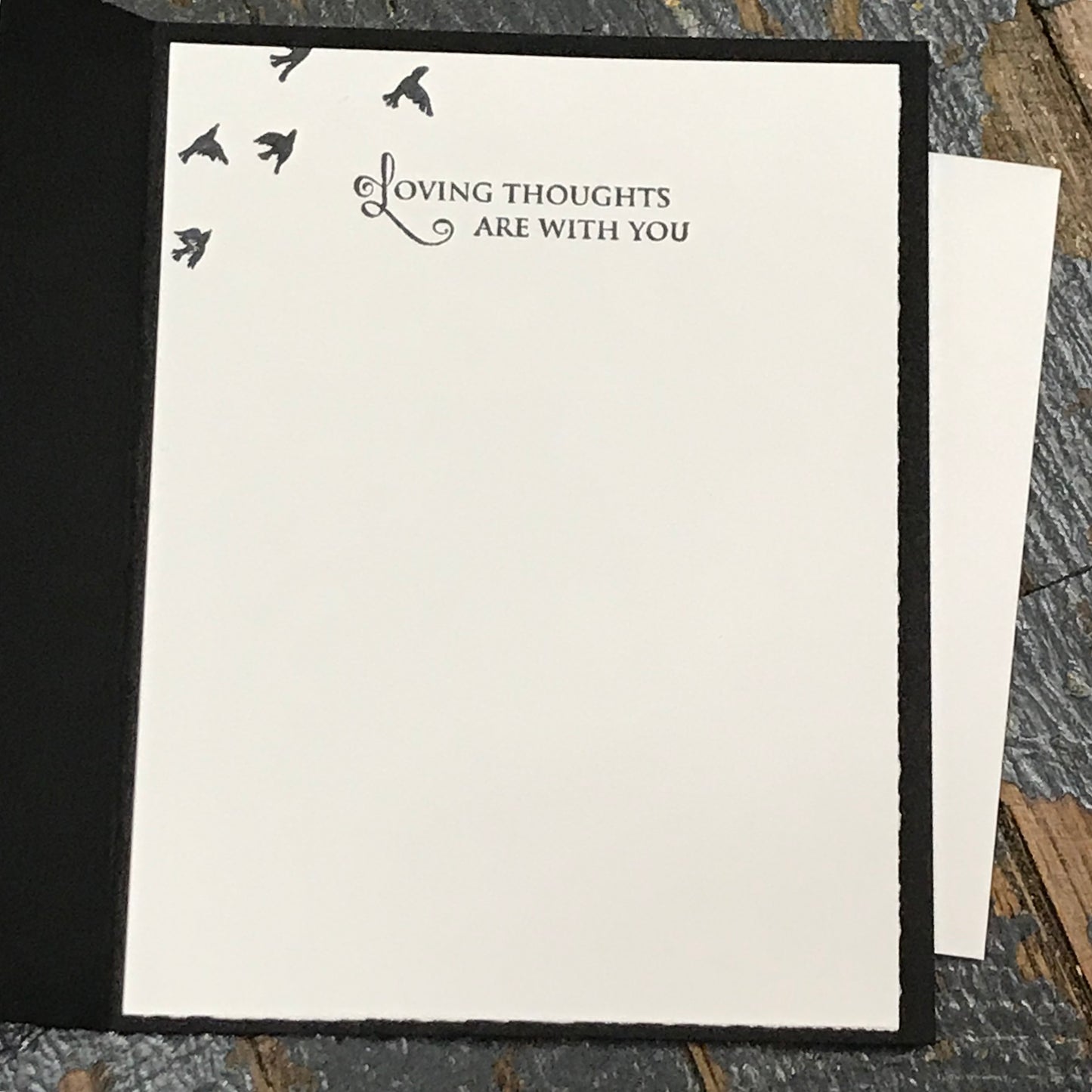 Deepest Sympathy Handmade Stampin Up Greeting Note Card with Envelope