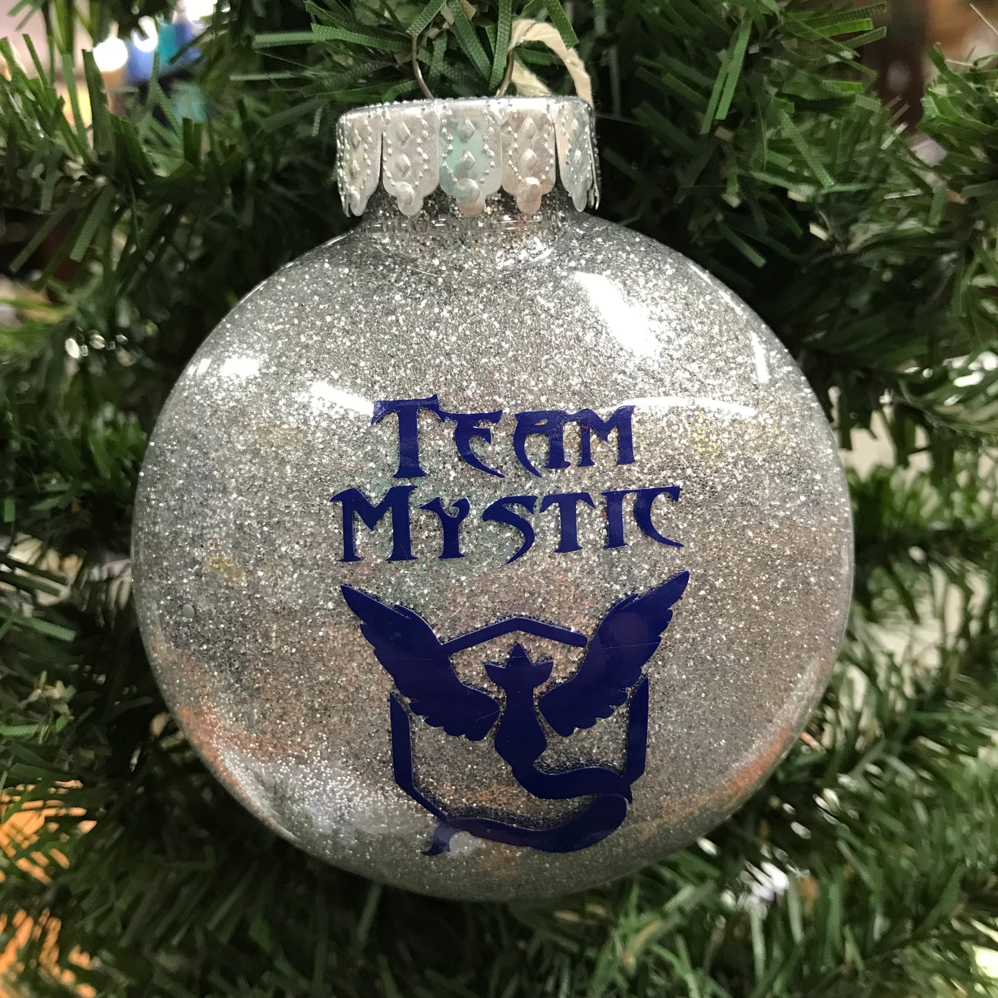 Holiday Christmas Tree Ornament Pokemon Team Mystic