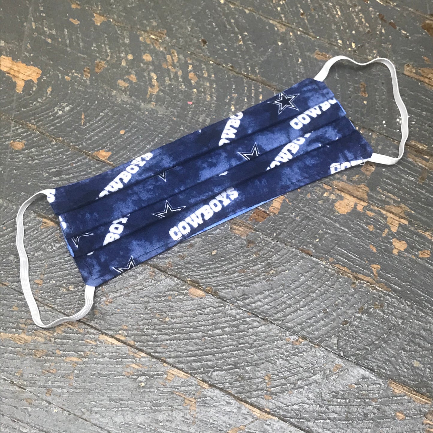 Dallas Cowboys NFL Football Handmade Cotton Cloth Face Mask Reversible Reusable