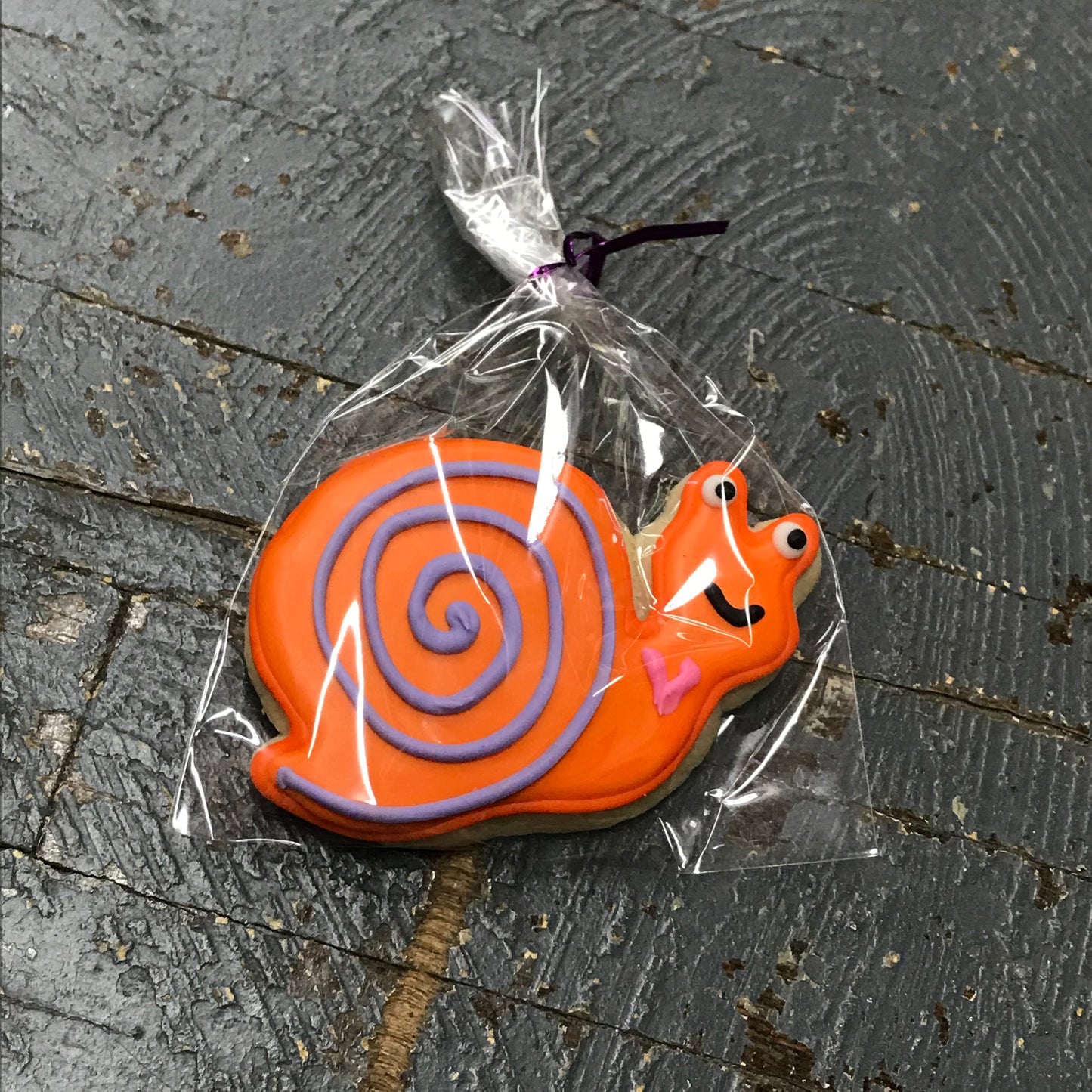 Laurie's Sweet Treats Woodland Animal Snail Orange