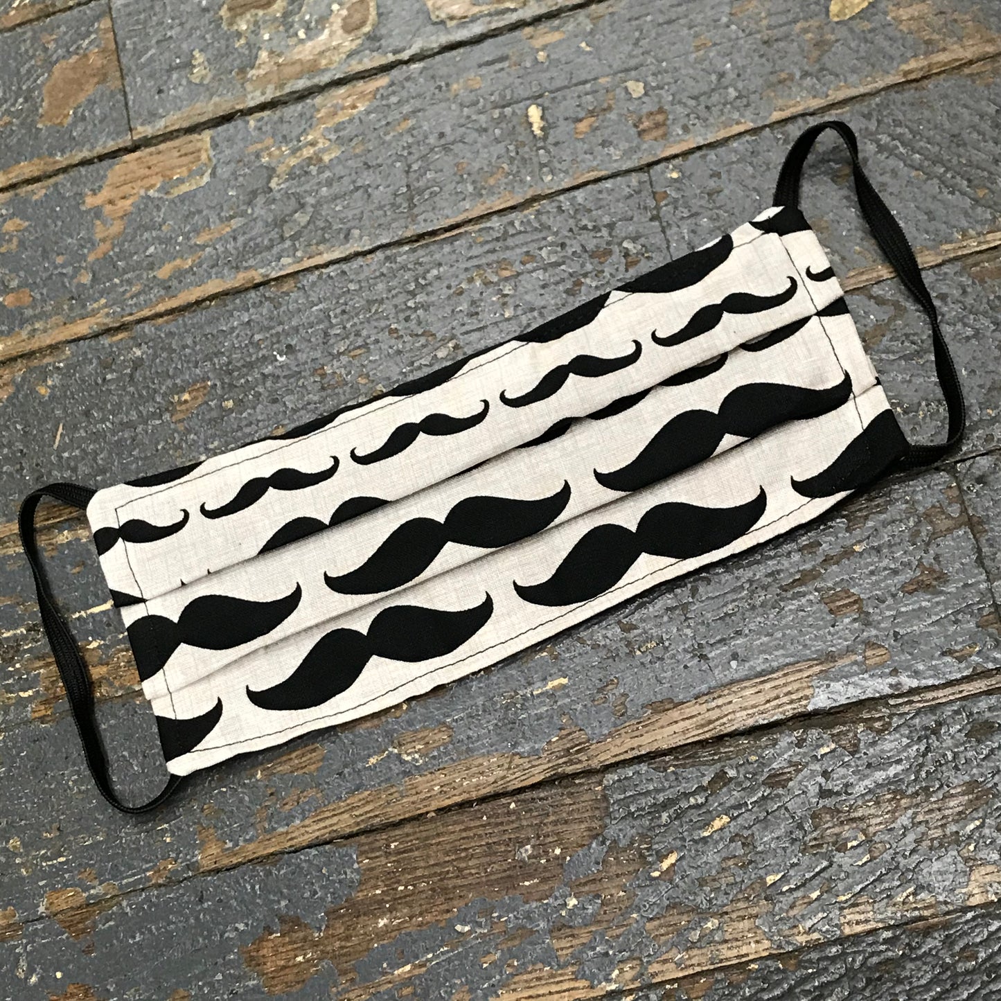 Mustache Handmade Cotton Cloth Face Mask Reversible Reusable
