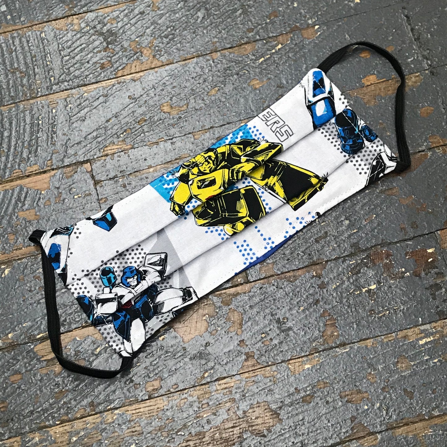 Transformer Transformers Handmade Cotton Cloth Face Mask Reversible Reusable