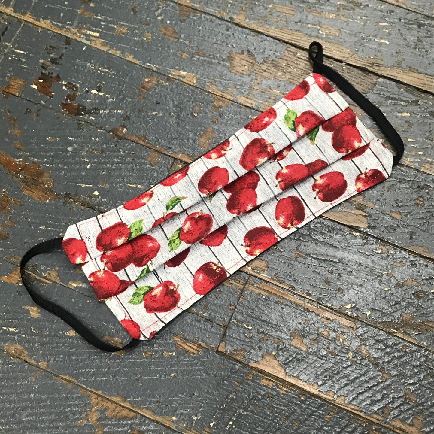 Apple Harvest Handmade Cotton Cloth Face Mask Reversible Reusable