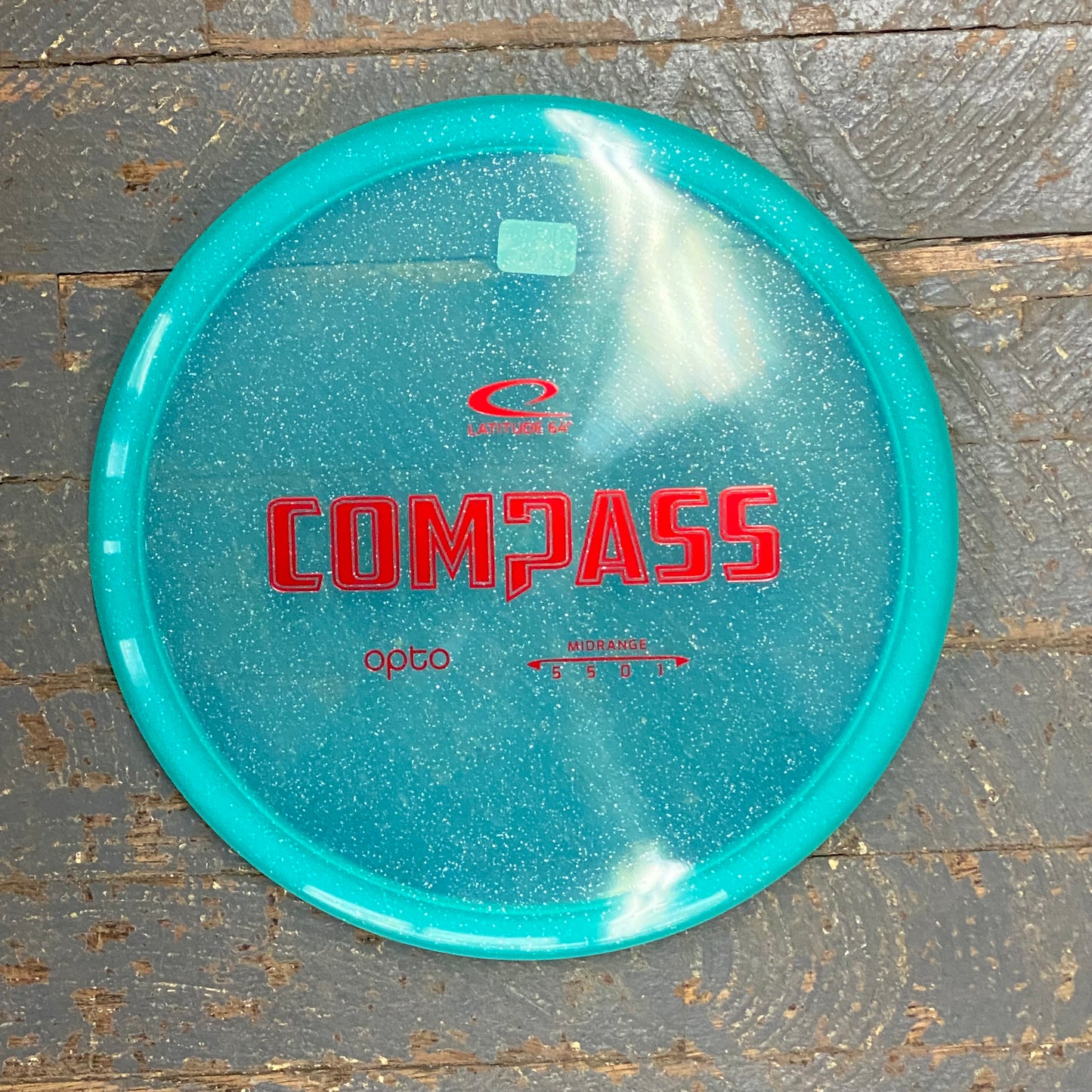 Disc Golf Mid Range Compass Latitude 64 Disc Opto Blue