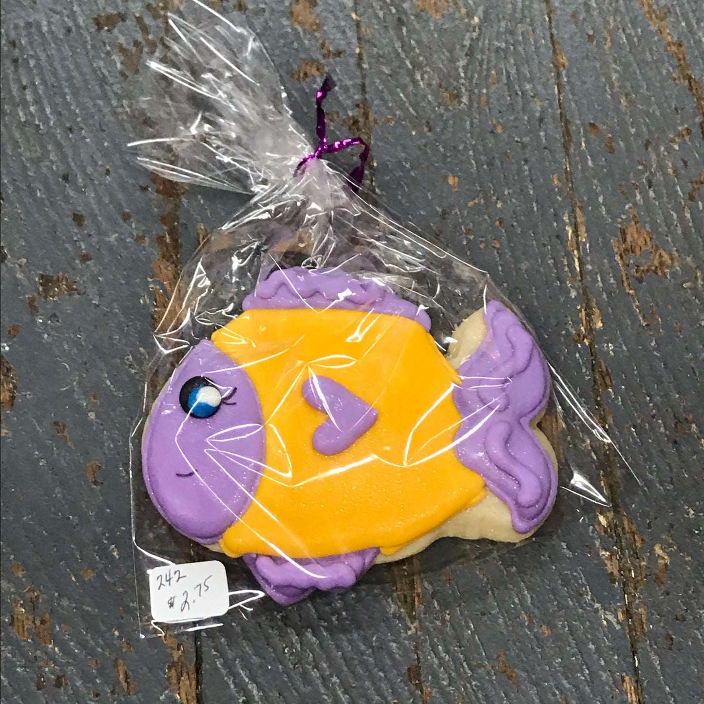 Laurie's Sweet Treats Cookie Multi Color Fish