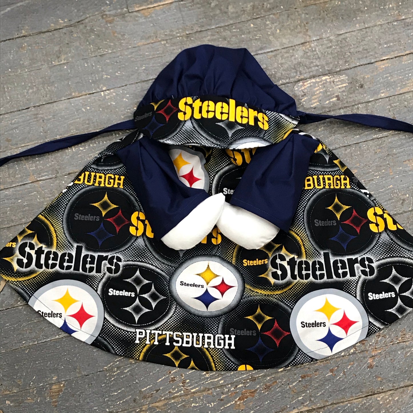 Goose Clothes Complete Holiday Goose Outfit Pittsburgh Steelers Football Dress and Hat