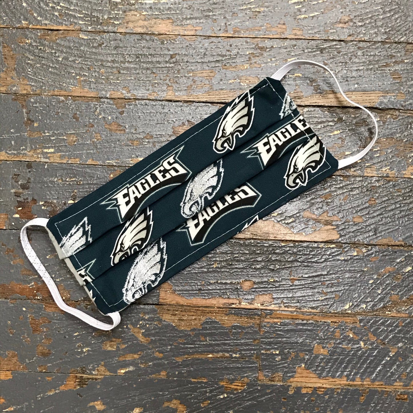 Philadelphia Eagles NFL Football Handmade Cotton Cloth Face Mask Reversible Reusable