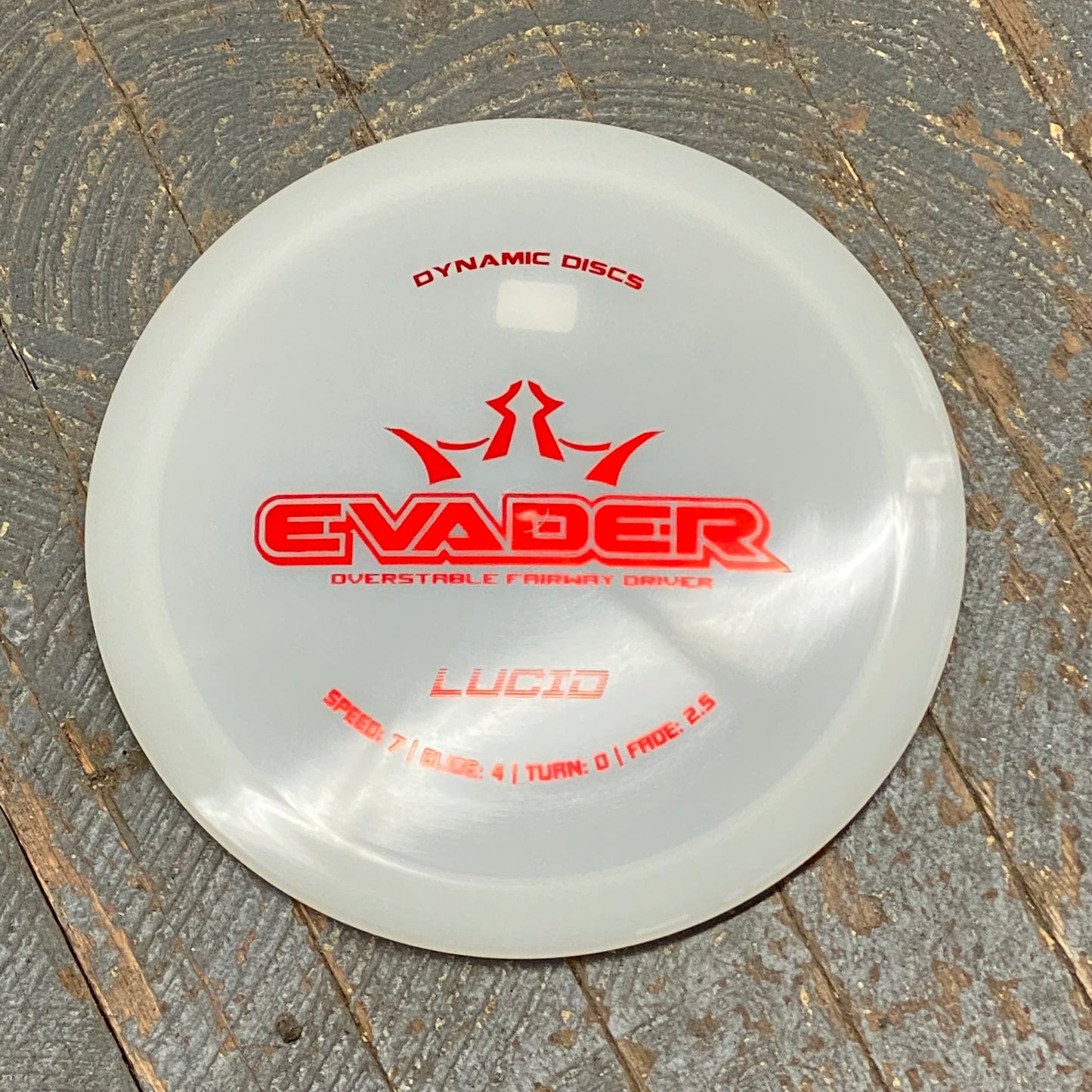Disc Golf Fairway Driver Evader Dynamic Disc Lucid Pearl
