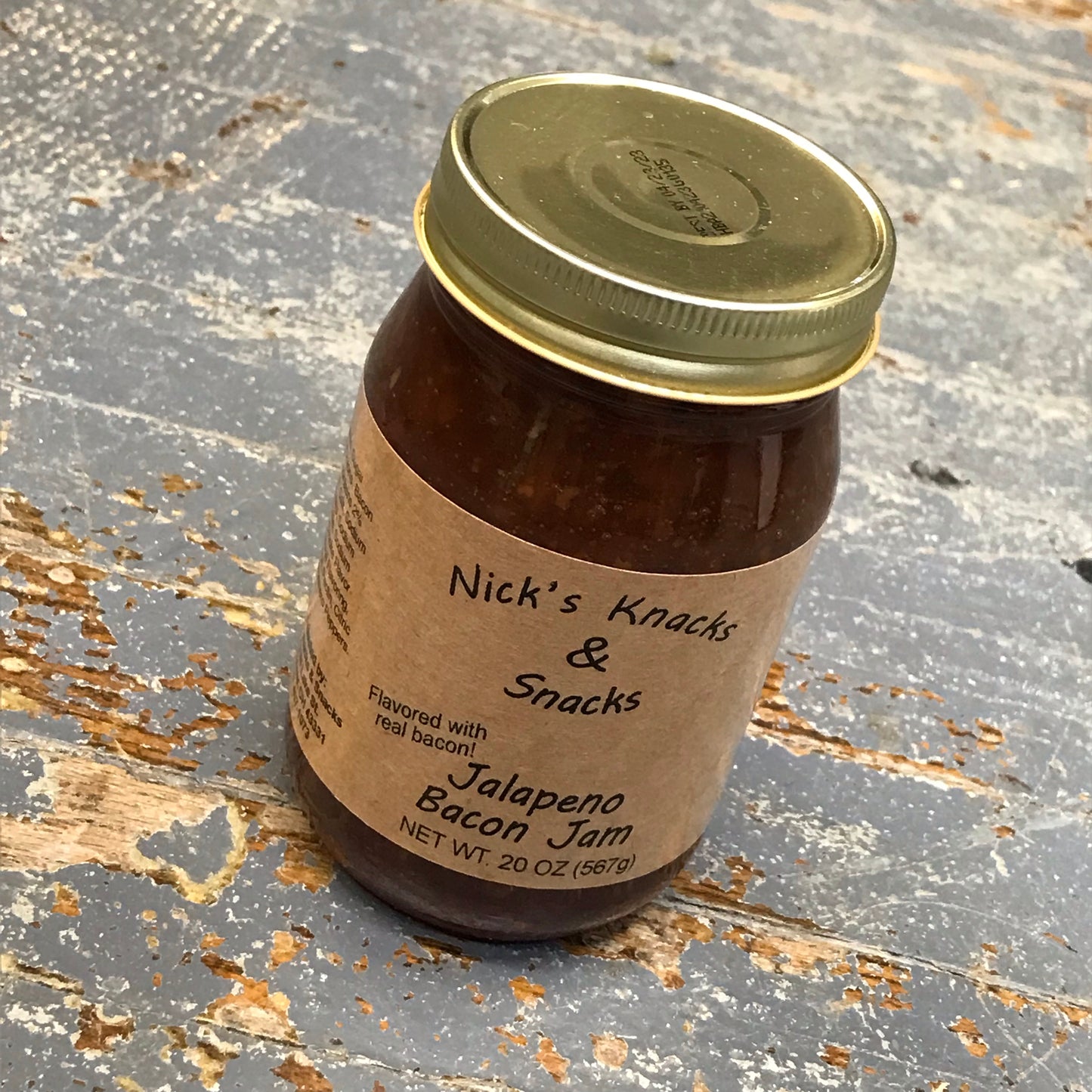 Nicks Snacks All Natural Jalapeno Bacon Jam