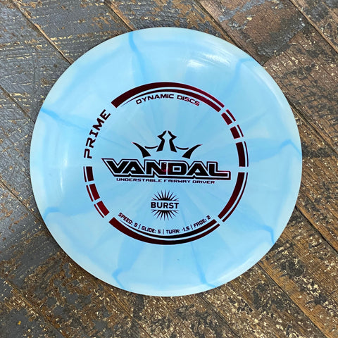 Disc Golf Fairway Driver Vandal Dynamic Disc Prime Burst Blue
