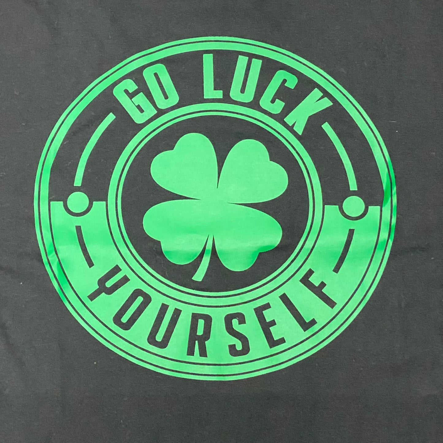 Go Luck Yourself Graphic Designer Short Sleeve T-Shirt