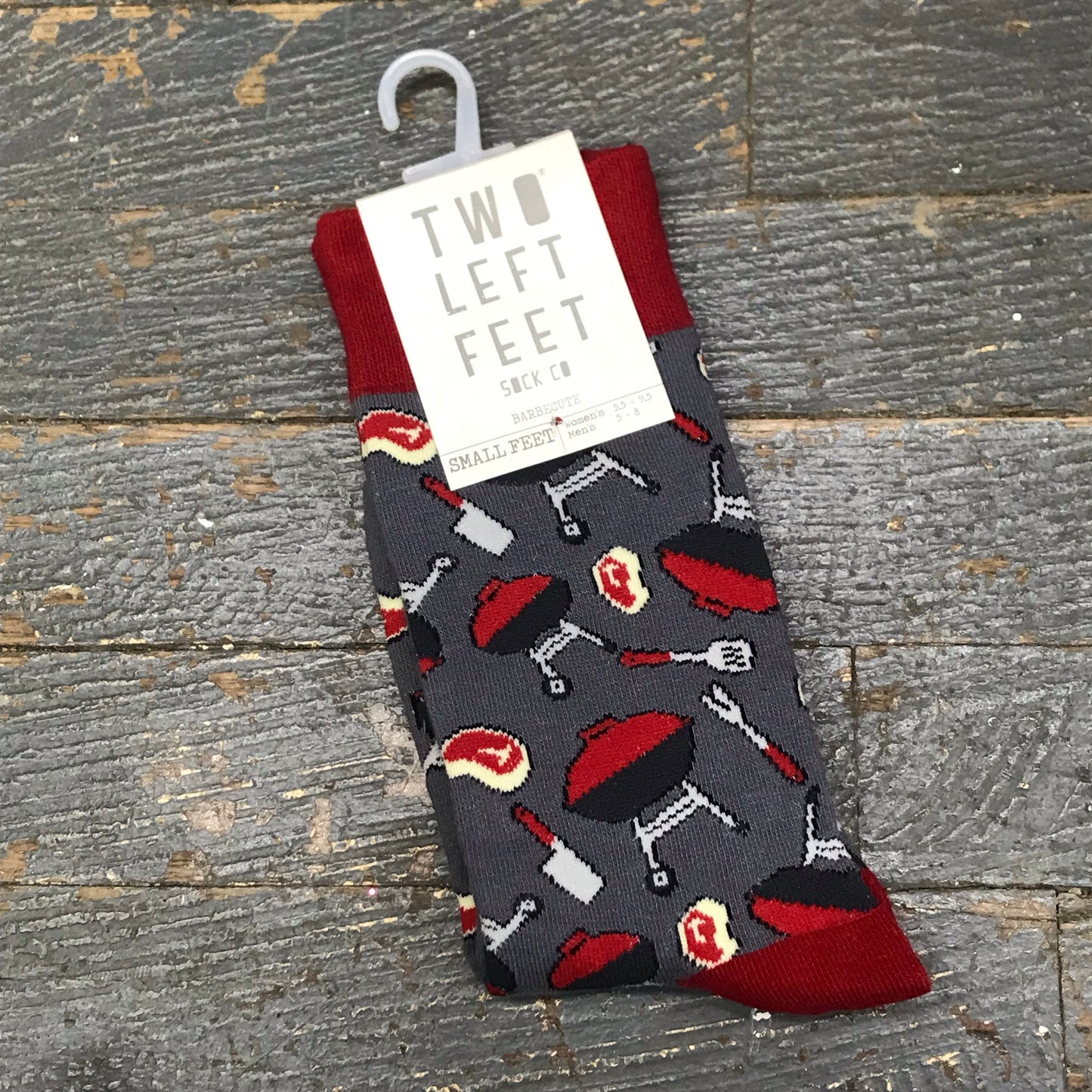 Barbecute BBQ Two Left Feet Pair Socks