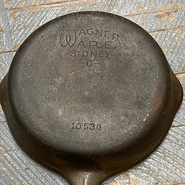 Cast Iron Cookware Wagner Ware Sidney O 1053C No 3 Skillet #44