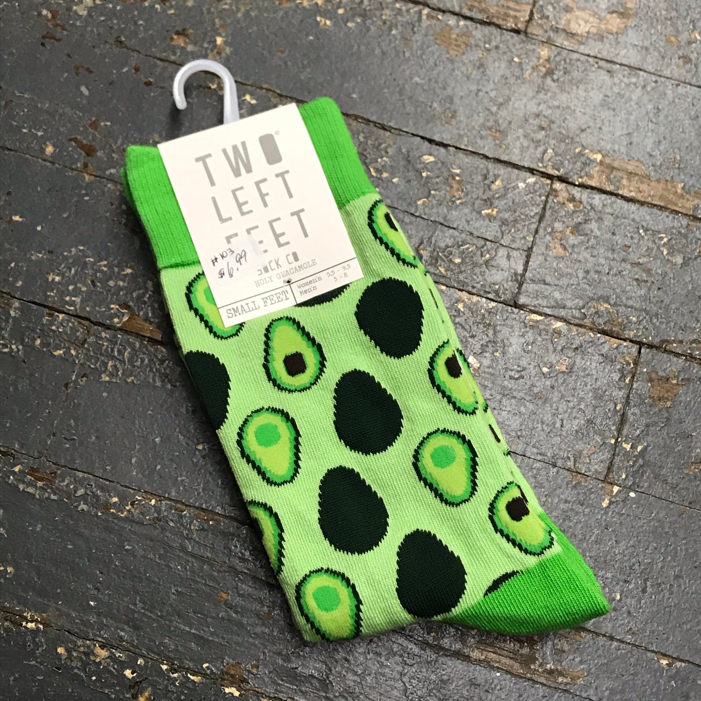 Holy Guacamole Two Left Feet Pair Socks
