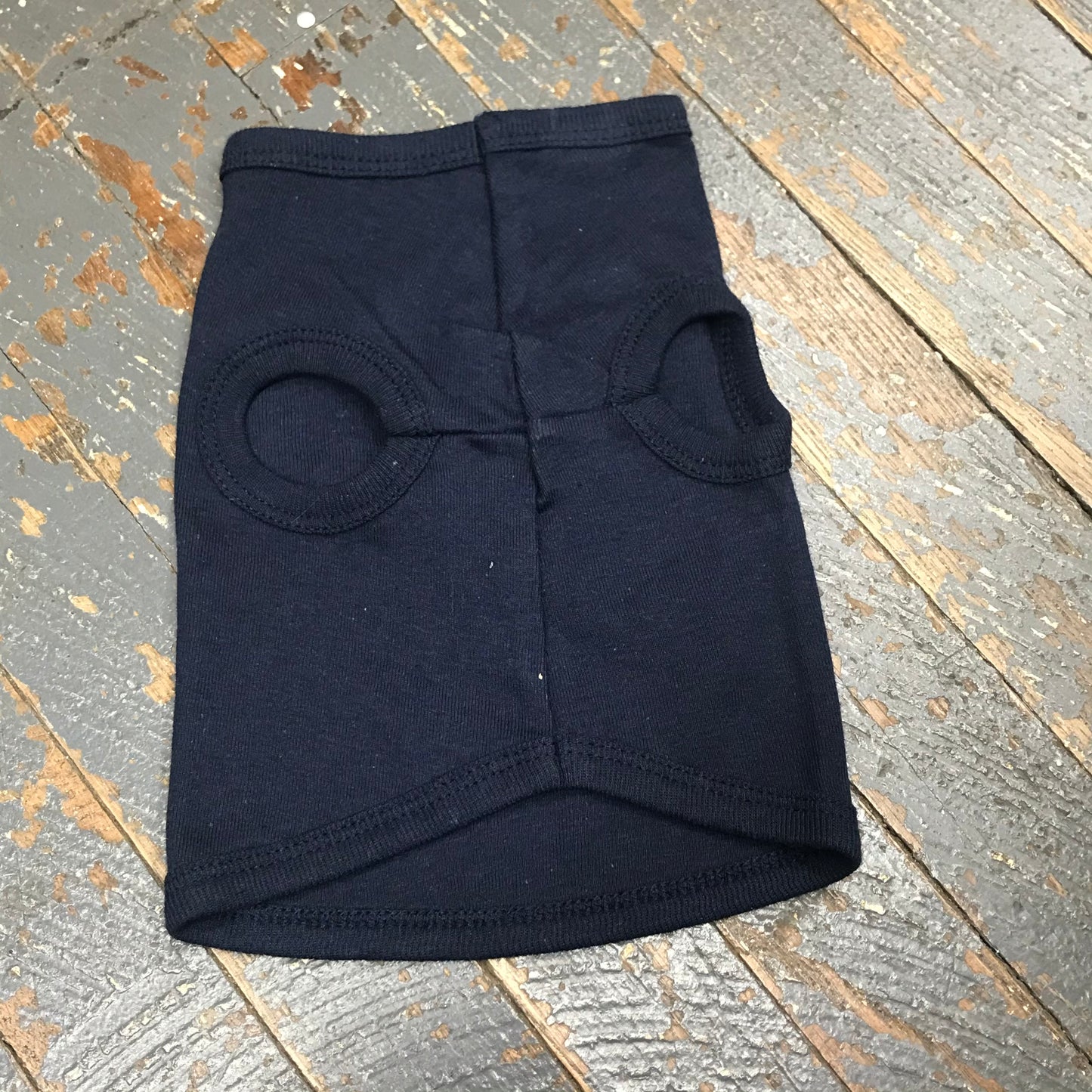 Paw Print Heart Navy Blue Dog Pet T-Shirt Doggie Skins Tank Apparel Belly