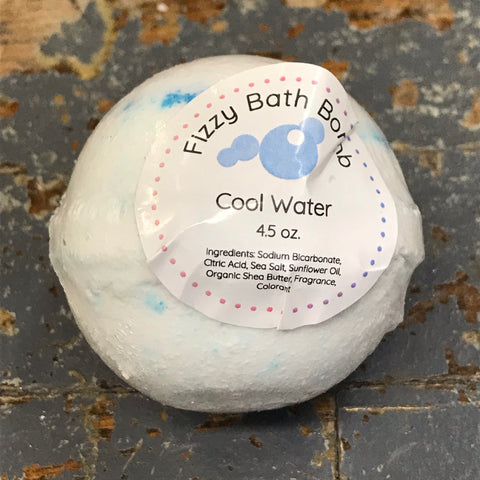 Cool Water Fizzy 4.5oz Bath Bomb