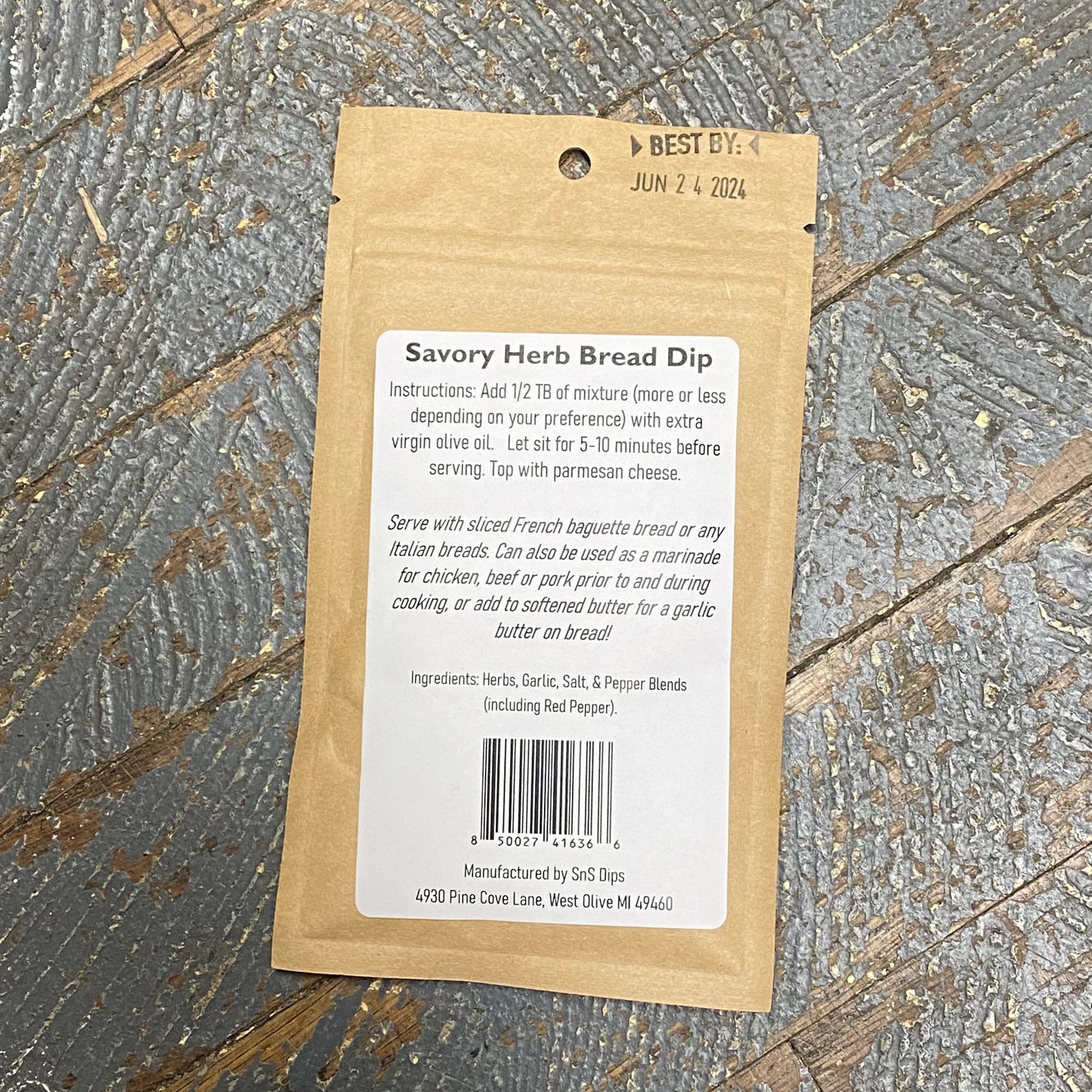 Small Batch Savory Herb Bread Dip