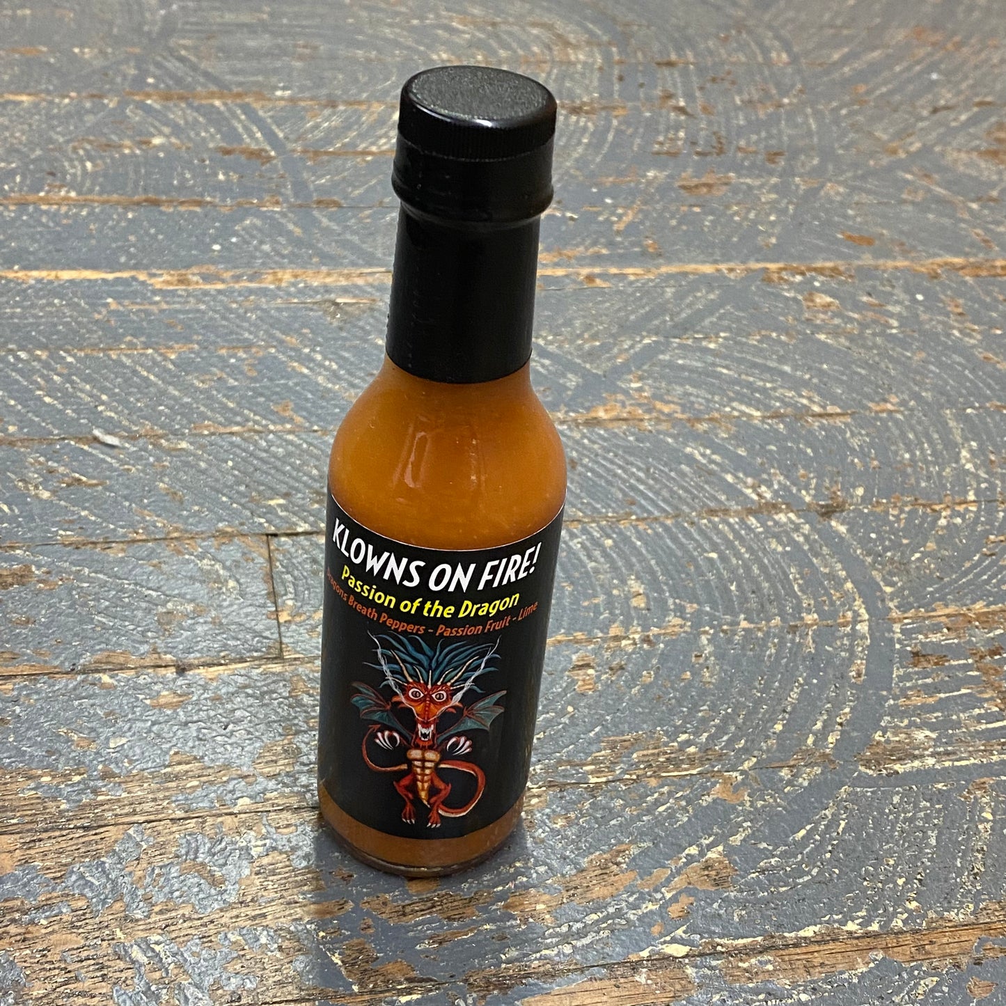 Klowns on Fire Hot Sauce Passion of the Dragon