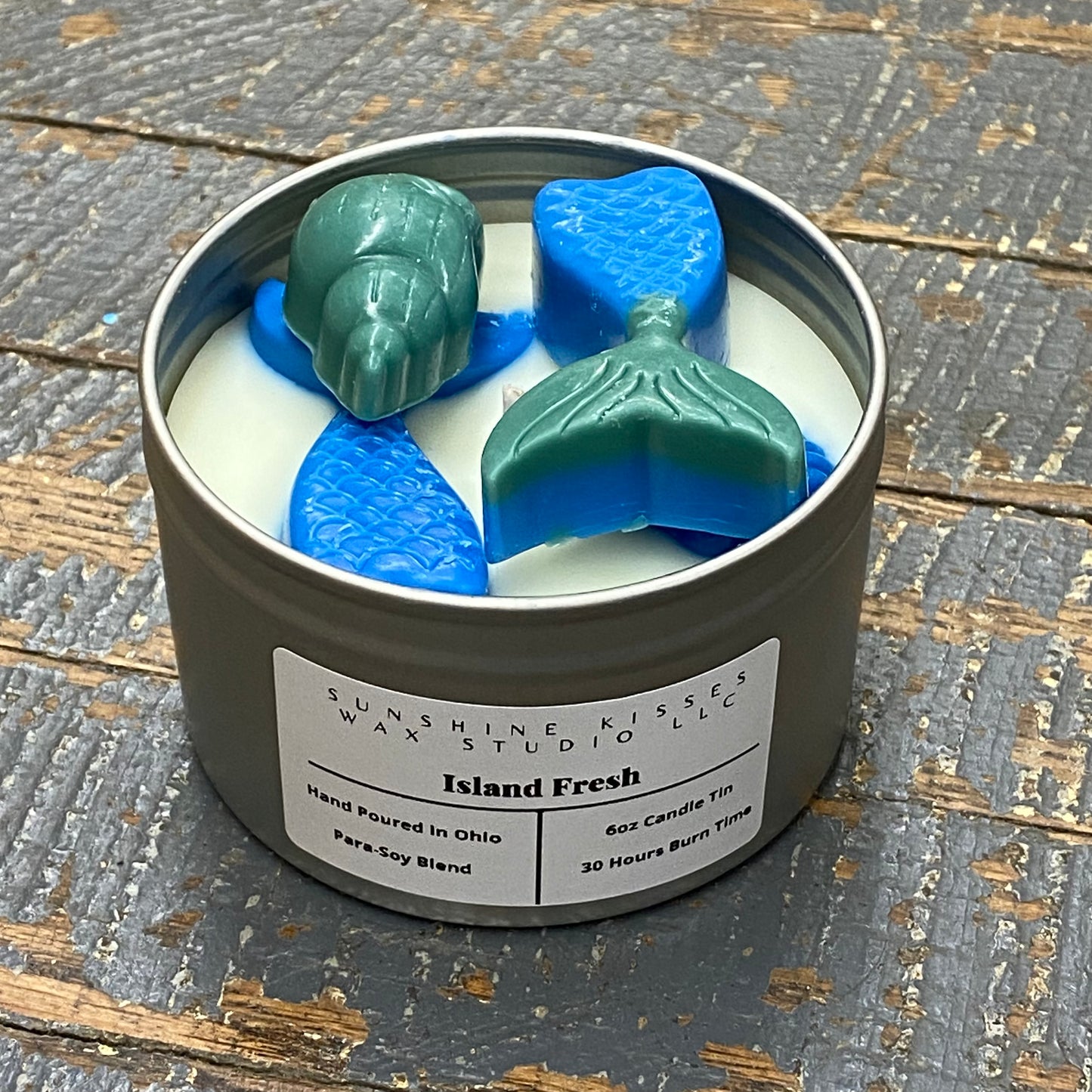 Island Fresh Sunshine Kisses Melt Bar Tin Candle