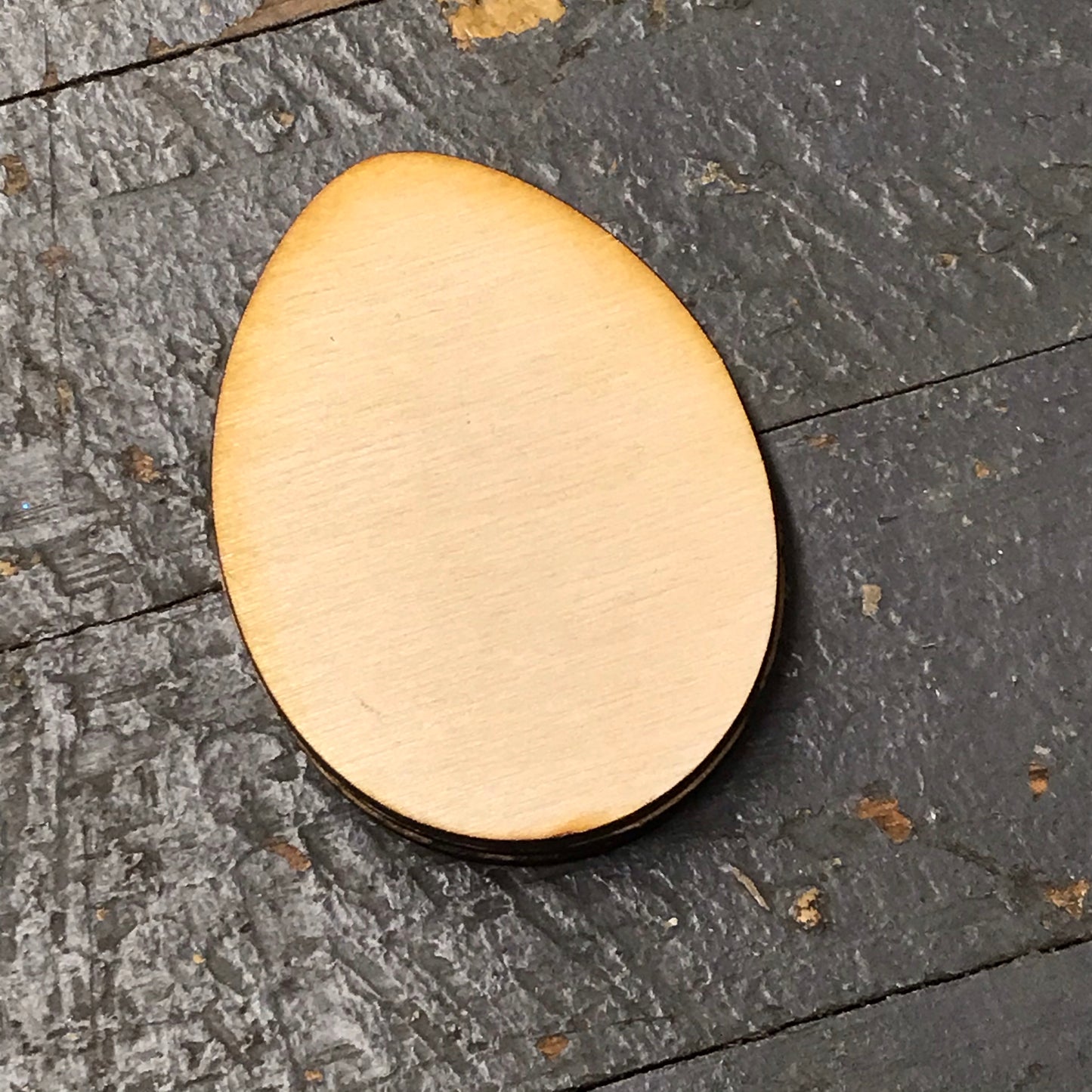 Laser Cut Wood Holiday Easter Egg