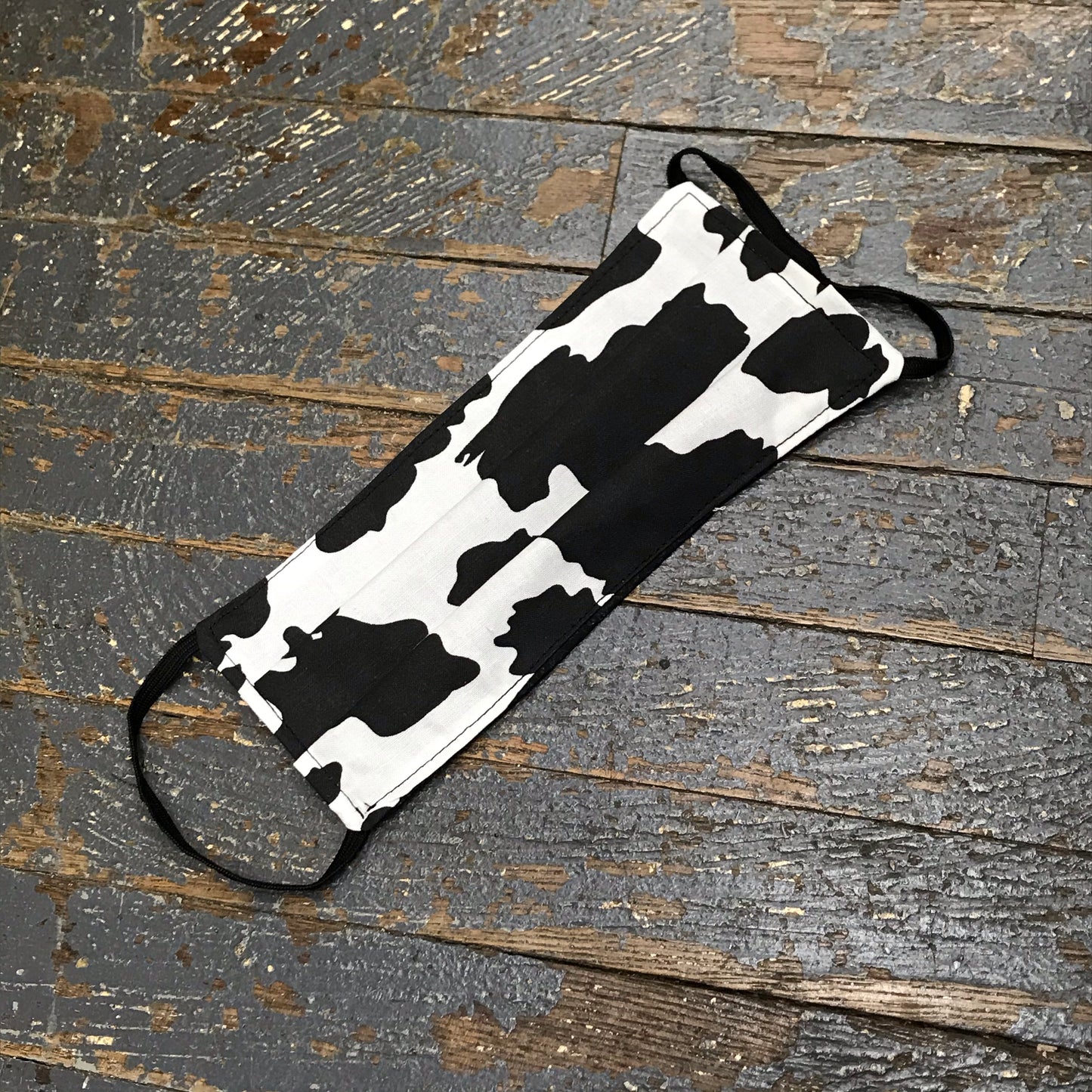 Farm Cow Spots Handmade Cotton Cloth Face Mask Reversible Reusable