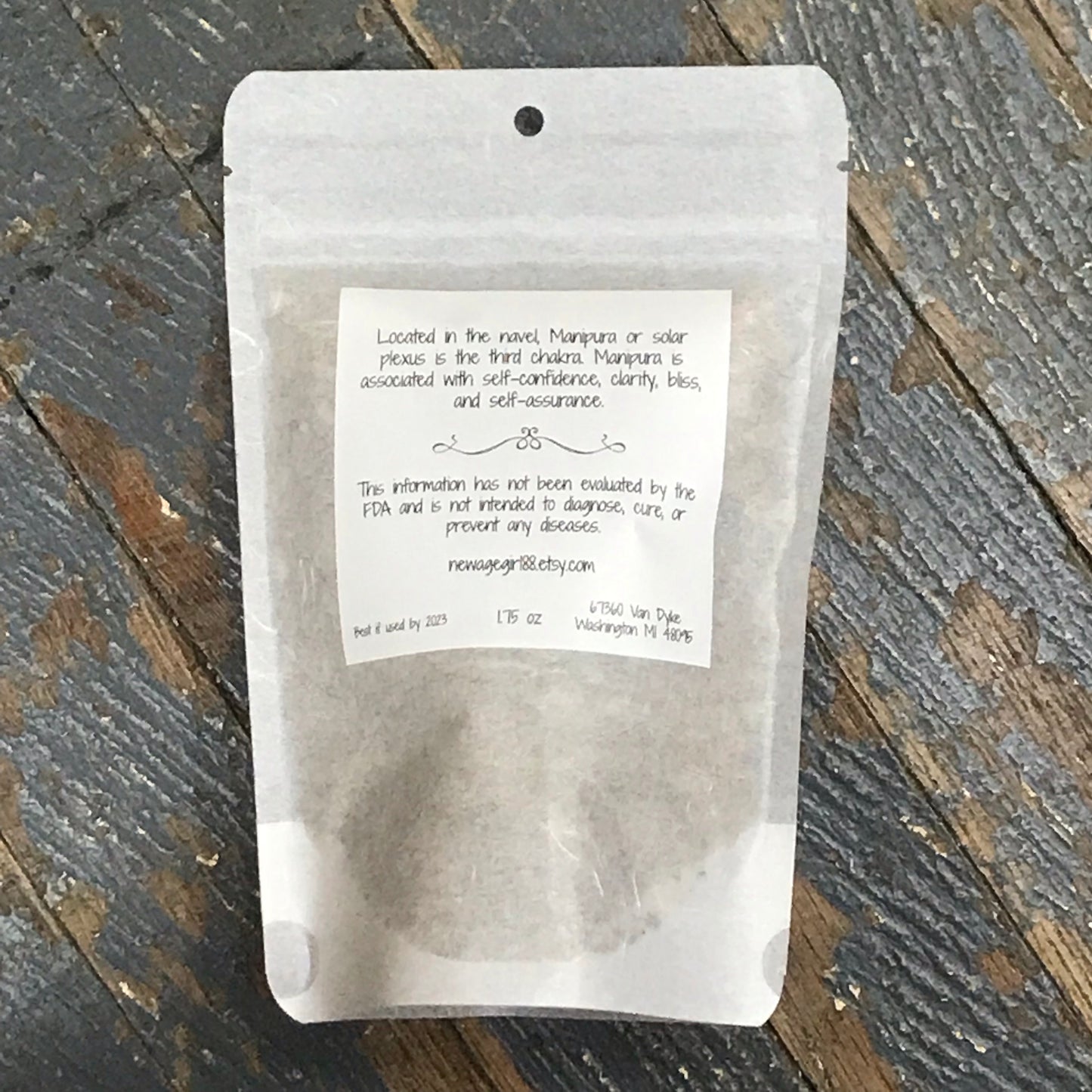 Manipura Chakra Organic Tea - Loose Leaf tea
