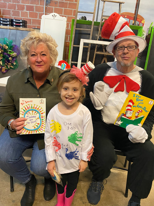 National Dr Seuss Read Across America Week in Downtown Lakeview