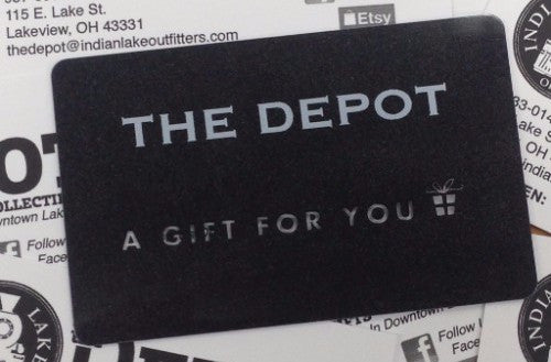 Gift Cards At The Depot
