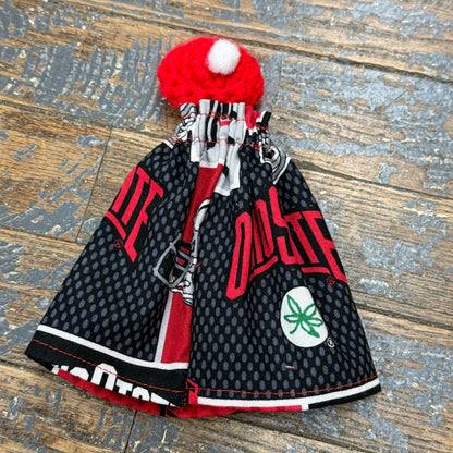 Goose Clothes 7" Complete Holiday Desk Goose Outfit Ohio State Buckeyes Shades