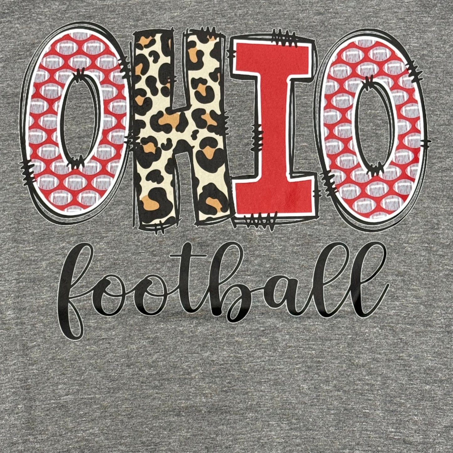 Ohio Football Graphic Designer Short Sleeve T-Shirt