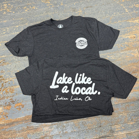 Holders Hideaway Lake Like Local Black Short Sleeve T-Shirt Graphic Designer Tee