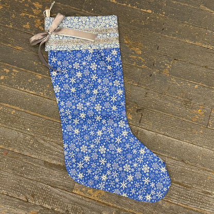 Handcrafted Holiday Stocking Snowflakes
