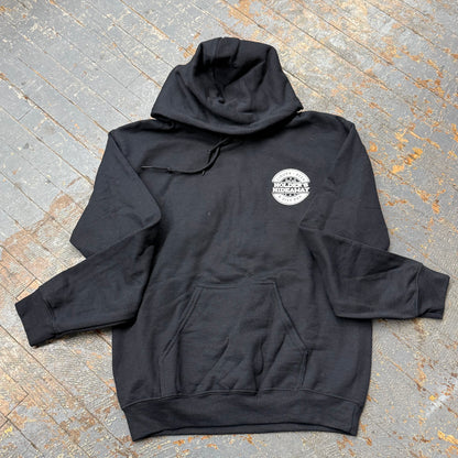 Holders Hideaway Logo Black Hoody Graphic Designer Sweatshirt