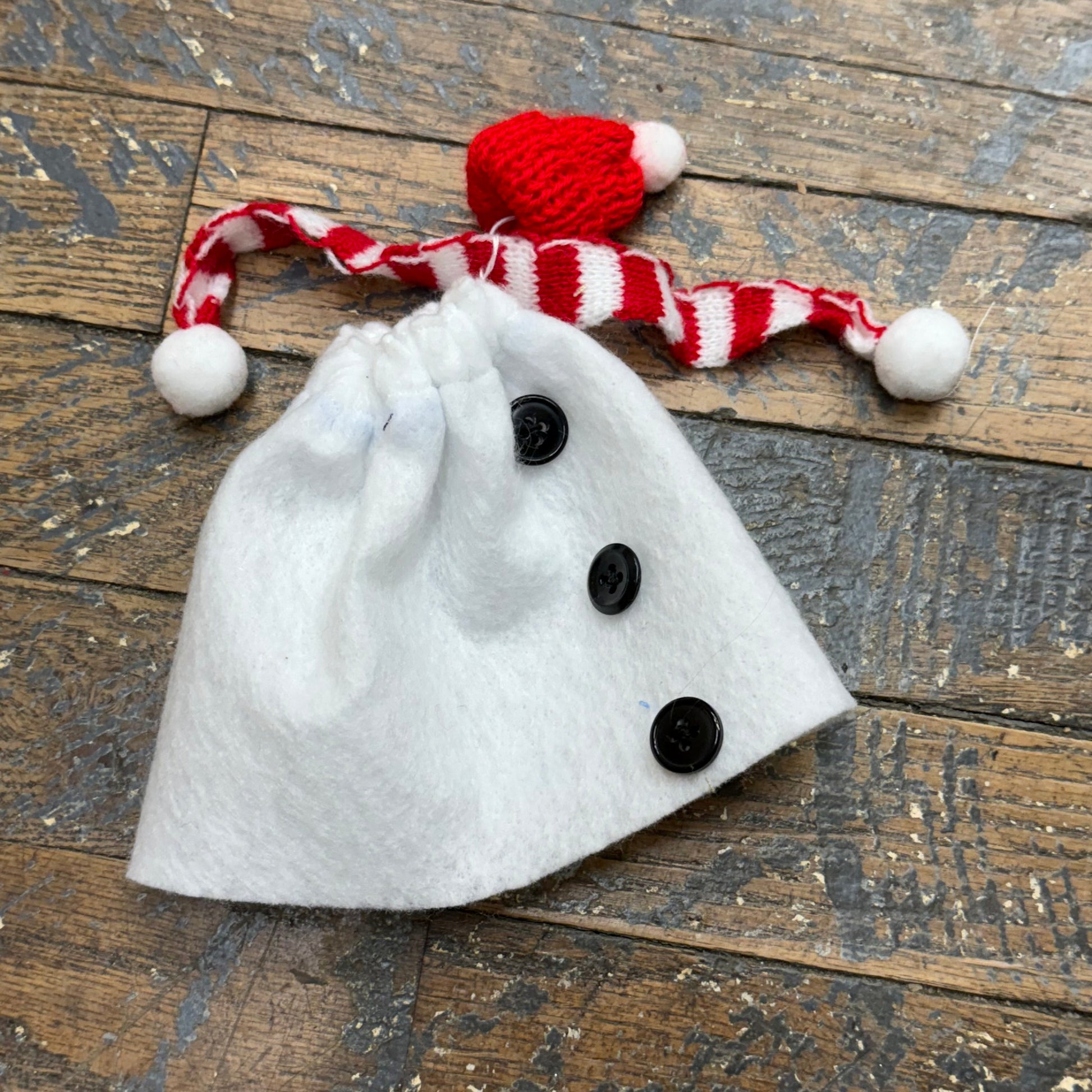 Goose Clothes 7" Complete Holiday Desk Goose Outfit Winter Frosty Snowman Shades