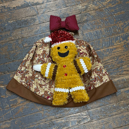 Goose Clothes Complete Holiday Goose Outfit Gingerbread Dress and Hat Costume