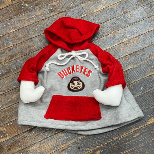 Goose Clothes Complete Holiday Goose Outfit Ohio State OSU Buckeyes Football Hoody and Hat